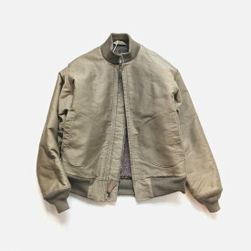 WAREHOUSE & CO. ウエアハウスLot 2180NAF 1168 AVIATOR AND GROUND CREW JACKETKHAKI (NXs-1404) ジャケット メンズ