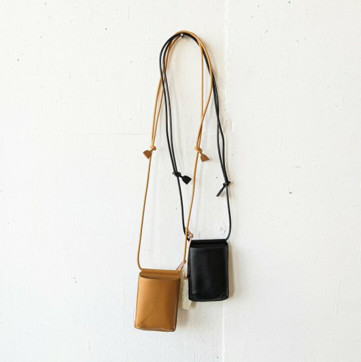 楽天市場】SLOW Pecos Kip leather Neck pouch Sネックポーチメンズ 
