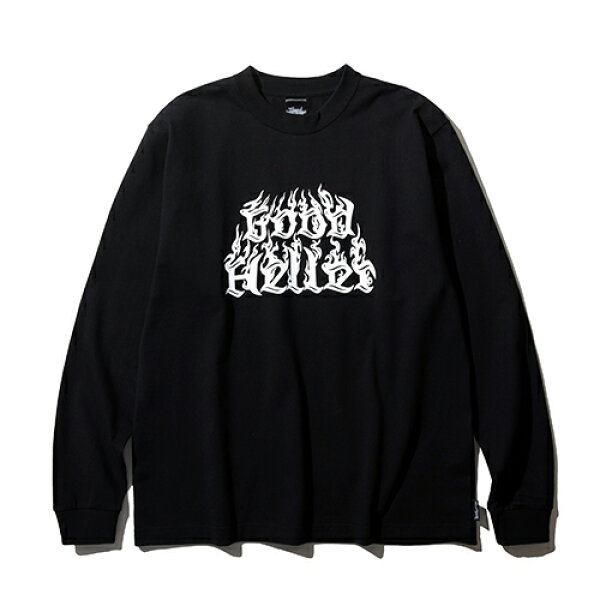 GOOD HELLER グッドヘラー SKULL LOGO 9OZ HEAVY L/S TSHIRT トップス Tシャツ
