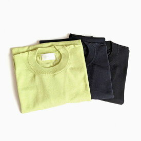 soglia ソリア COTTON FIT Seamless Knit T-shirtトップス ニットメンズ レディース