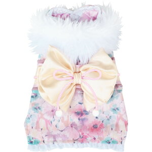 【レインボー】 パステルカラー 晴れ着 マフラー付 【AW_wear】