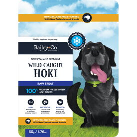 【ベイリーコー】　Bailey+Co　フリーズドライ　天然捕獲のホキ　50g