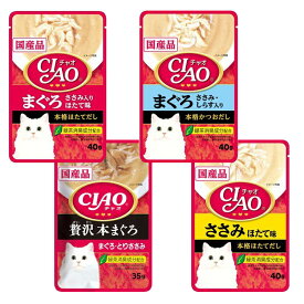 【イナバ】　CIAO パウチ　1ケース（40g×16）