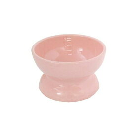 【ペッツルート】　瀬戸焼にゃん楽食器　水のみ　ミルキーピンク