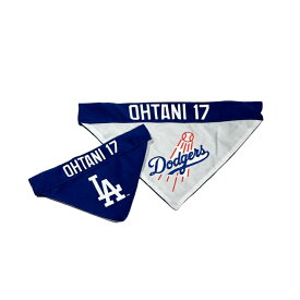 【数量限定】【ファンタジー】　MLB公式 ロサンゼルス ドジャース 大谷翔平選手モデル リバーシブルバンダナ 野球 Los Angeles Dodgers ペット