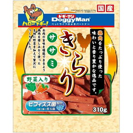 [本]【ドギーマン】　きらり　ささみ　野菜入り　310g