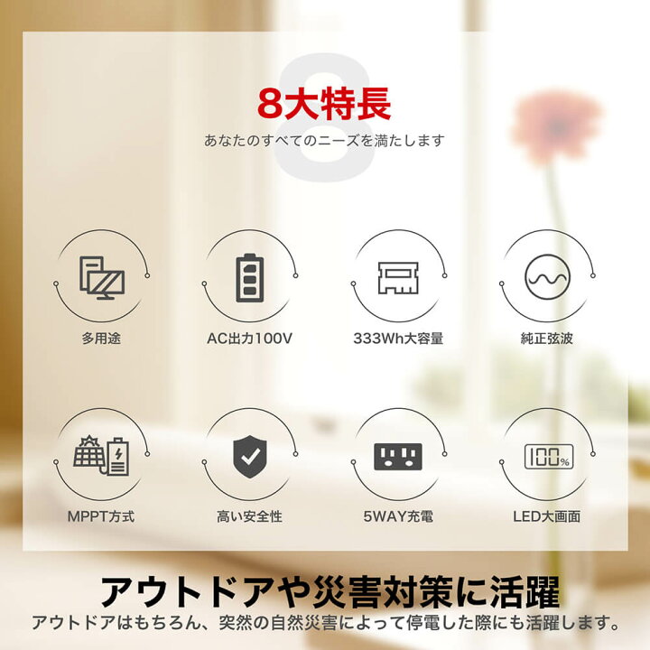楽天市場】ポータブル電源 大容量 90000mAh・333Wh 蓄電器 家庭用 停電対策 非常用電源 PSE認証済 純正弦波 発電機 軽量 ポータブルバッテリー 車中泊 ソーラー充電 コンセント 災害時【ウクライナ寄付金対象商品】 : 防災用品・災害対策 ピースアップ 楽天市場】ポータブル電源 大容量 90000mAh・333Wh 蓄電器 家庭用 停電対策 非常用電源 PSE認証済 純正弦波 発電機 軽量 ポータブルバッテリー 車中泊 ソーラー充電 コンセント 災害時【ウクライナ寄付金対象商品】 : 防災用品・災害対策 ピースアップ