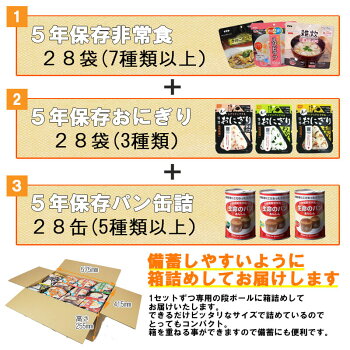 4人用/7日分(105食)非常食セットアルファ米/パンの缶詰(家族5人分3日間生きのびる防災食セット防災食品尾西携帯おにぎりサタケ安心米5年保存食セット防災セット防災グッズ災害備蓄用パン生命のパン防災用品非常用備蓄品帰宅困難者対策避難セット)