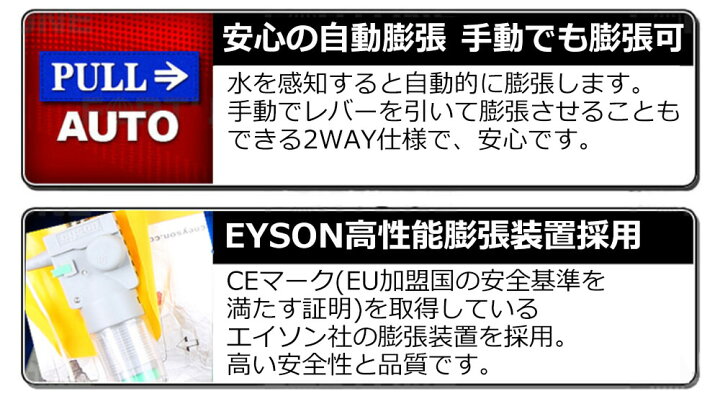 楽天市場 5 1限定ポイント最大25倍 子供用 ライフジャケット ベストタイプb 自動膨張式 全１１色 フリーサイズ Ce認証 Iso認証安全規格取得品 救命胴衣 ライフベスト フリーサイズ フィッシング 夜釣り 海水浴 シュノーケリング カヌー ボート 防災用品