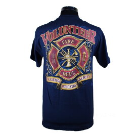 【5/15限定!確率1/2 最大100％P還元】Volunteer Firefighter 消防Tシャツ SH