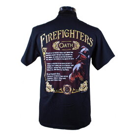Firefighters Oath 消防Tシャツ SH