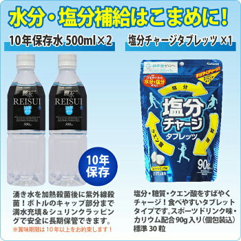 熱中症対策キットDX(デラックス)クーラーバッグに入った応急処置セット熱中症対策グッズ瞬間冷却剤/水分補給ゼリー/塩分チャージタブレッツ/涼感ひんやり冷却タオル/経口補水液/保存水/熱中症予防カード/ひんやりグッズ非常用防災グッズ防災セット/保冷バック