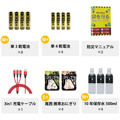 防災セット2人用ピースアップ警戒レベル2防災士監修防災グッズセット家族二人用避難セット非常用持ち出し袋オシャレ防災リュック地震豪雨災害グッズランタン防災ライト懐中電灯保存水電源非常用トイレ非常食セット保存食防災用品