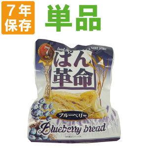 7年保存 非常食 ぱん革命「ブルーベリー」おいしい災害備蓄用パン パン革命(防災 食品 保存パン 賞味期限7年 非常食セット 保存食セット 防災グッズ 防災セット 長期保存食 非常用 缶詰 パ