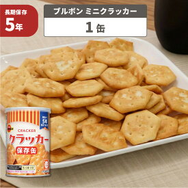 保存缶 ブルボン 缶入りミニクラッカー 75g 非常食 5年保存食 お菓子 スナック（長期保存食 非常用 防災食 カンパン 乾パン かんぱん クッキー 備蓄品 防災グッズ 防災セット 非常食セット 保存食セット 防災用品 地