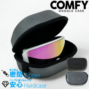 COMFY GOGGLE CASE Black Grey SNOWBOARD SKI �X�m�[�{�[�h �X�L�[ �R���t�B �S�[�O���P�[�X �u���b�N �O���C
