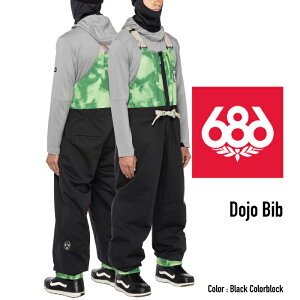 yfE^z2022-23 686 DOJO BIB Black Colorblock Snowboards Wear VbNXGCgVbNX hEWEru ubNJ[ubN Xm[{[h EGA[ {Ki