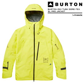 2022-23 BURTON AK TUSK GORE-TEX 3L PRO JACKET Limeade バートン エーケー タスク ゴアテックス プロ3レイヤー ジャケット スノーボード ウエアー 2023 日本正規品