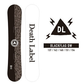 2022-23 DEATH LABEL BLACK FLAG DW スノーボード 板 メンズ レディース デスレーベル ブラックフラッグ 2023 日本正規品