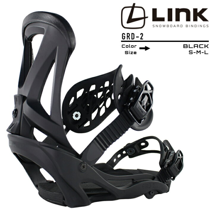 楽天市場】2022-23 LINK GRD-2 BINDING Black スノーボード 