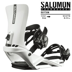 2022-23 SALOMON RHYTHM White スノーボード ビンディング バインディング サロモン リズム ホワイト 2023 日本正規品