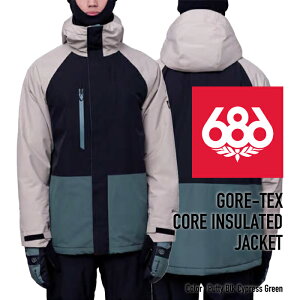 2023-24 686 MEN'S GORE-TEX CORE INSULATED JACKET Putty Blk Cypress Green VbNXGCgVbNX Nn` Xm[{[hEFA Y SAebNX WPbg 2024 {Ki