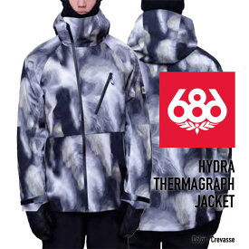 2023-24 686 MEN'S HYDRA THERMAGRAPH JACKET Crevasse シックスエイトシックス ロクハチ スノーボードウェア メンズ サーマグラフ ジャケット 2024 日本正規品