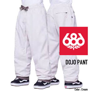 2023-24 686 MEN'S DOJO PANT Cream VbNXGCgVbNX Nn` Xm[{[hEFA Y h[W[ pc 2024 {Ki