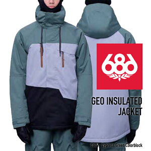 2023-24 686 MEN'S GEO INSULATED JACKET Cypress Green Colorblock VbNXGCgVbNX Nn` Xm[{[hEFA Y WPbg 2024 {Ki