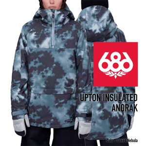 2023-24 686 WOMEN'S UPTON INSULATED ANORAK Green Nebula VbNXGCgVbNX Nn` Xm[{[hEFA AmbN WPbg fB[X EBY 2024 {Ki