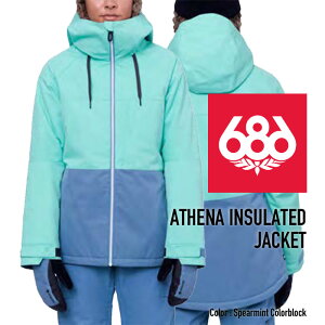 2023-24 686 WOMEN'S ATHENA INSULATED JACKET Spearmint Colorblock VbNXGCgVbNX Nn` Xm[{[hEFA WPbg fB[X EBY 2024 {Ki