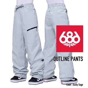 2023-24 686 WOMEN'S OUTLINE PANTS Dusty Sage VbNXGCgVbNX Nn` Xm[{[hEFA AEgCpc fB[X EBY 2024 {Ki