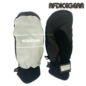 2023-24 AFDICEGEAR LT-MITT GLOVE Gray エーエフディ ミット グローブ ゴアテックス スノーボード 手袋 2024 日本正規品