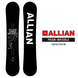 2023-24 ALLIAN PRISM INVISIBLE アライアン プリズム インビジブル メンズ スノーボード 板 Snowboards 2024 日本正規品