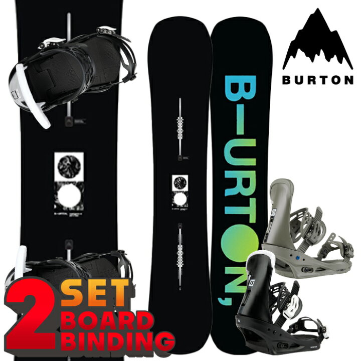 楽天市場】スノーボード 2点セット2023-24 BURTON INSTIGATOR 
