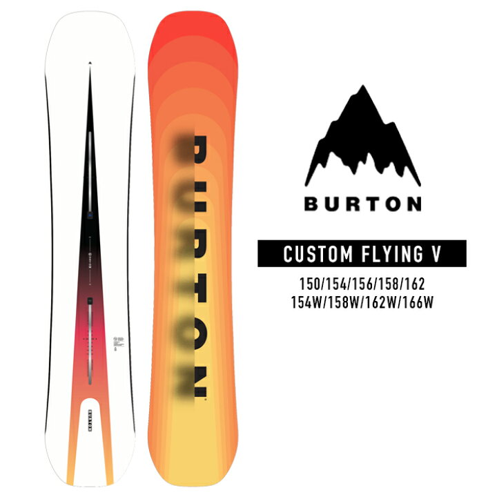 楽天市場】2023-24 BURTON CUSTOM FLYING V バートン カスタム  