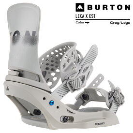 2023-24 BURTON LEXA X EST Gray/Logo バートン レクサエックス イーエスティ グレーロゴ レディース スノーボード バインディング ビンディング 2024 日本正規品