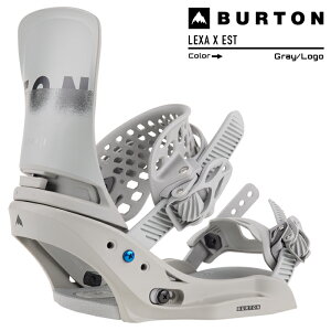 2023-24 BURTON LEXA X EST Gray/Logo o[g NTGbNX C[GXeB O[S fB[X Xm[{[h oCfBO rfBO 2024 {Ki