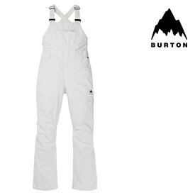 バートン ウェア パンツ 23-24 BURTON WOMEN'S AVALON GORE-TEX 2L BIB PANTS Stout White レディース ウィメンズ 女性 ゴアテックス ビブパンツ スノーボード 日本正規品