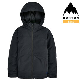 バートン ウェア ジャケット 23-24 BURTON BOYS' LODGEPOLE 2L JACKET True Black キッズ こども 子供 スノーボード 日本正規品