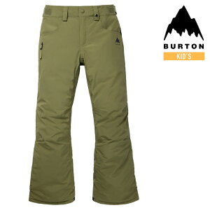 o[g EFA pc 23-24 BURTON BOYS' BARNSTORM 2L PANTS Martini Olive LbY YOUTH q Xm[{[h {Ki