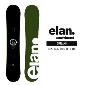 2023-24 ELAN OUTLAND Black エラン アウトランド ブラック 黒 スノーボード 板 2024 日本正規品