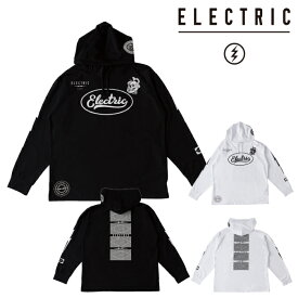 ELECTRIC LOGOS DRY HOOD Black / White 24SS エレクトリック フーディ パーカー プルオーバー 日本正規品