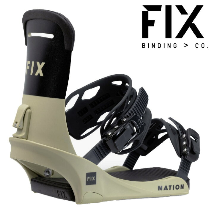 楽天市場】2023-24 FIX BINDINGS NATION Tan フィックス  