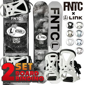 スノーボード 2点セット2023-24 FNTC TNT L - LINK GRD-2 エフエヌティシー リンク 板 バインディング ビンディング 金具 2024 日本正規品