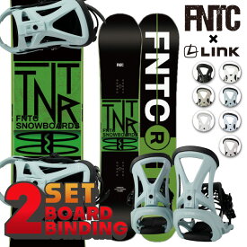 スノーボード 2点セット2023-24 FNTC TNT R - LINK GRD-2 エフエヌティシー リンク 板 バインディング ビンディング 金具 2024 日本正規品