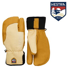 2023-24 HESTRA Topo 3-Finger (3-FingerFull Leather Short) Natural Brown/Tan ヘストラ グローブ スキー スノーボード 手袋 2024 日本正規品