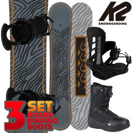 スノーボード 3点セット2023-24 K2 STANDARD CAMBER - SONIC - MARKET BOA ケーツー 板 バインディング ビンディング 金具 ブーツ 2024 日本正規品