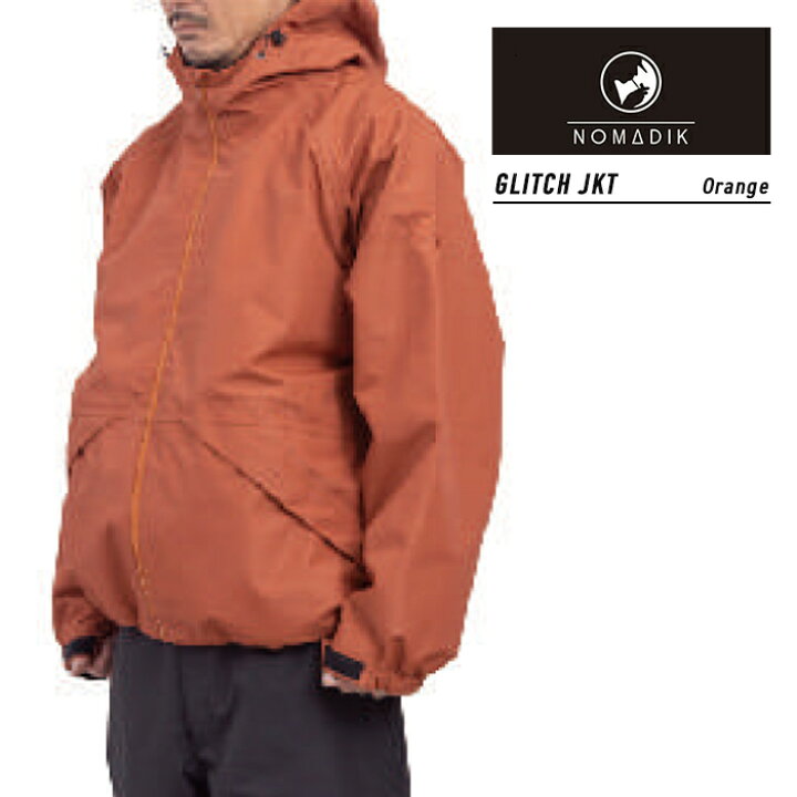 楽天市場】2023-24 NOMADIK GLITCH JKT ORANGE ノマディック グリッチ 