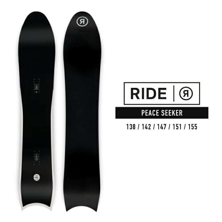 楽天市場】2023-24 RIDE PEACE SEEKER ライド ピースシーカー メンズ  